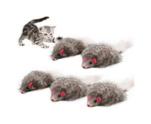 Foto de Juguete para gato en forma de rata peludita