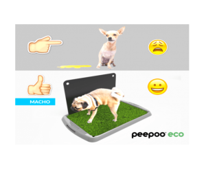 Foto de Peepoo eco macho: baño para perros con accesorio para macho