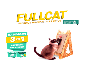 Foto de Fullcat rascador para gatos 3 en 1